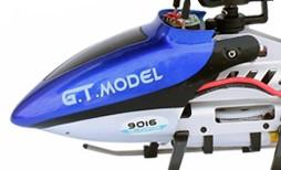 gt9016-qs9016 helicopter parts head cover (blue color) - Click Image to Close